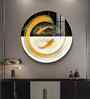 Goldfish Emblem Acrylic Round Wall Art