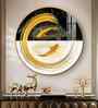 Goldfish Emblem Acrylic Round Wall Art
