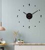 Golf 3D Infinity Black Plastic Wall Clock