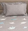 Gondi Cotton 300TC King Size Bedsheet With 2 Pillow Covers