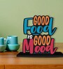 Good Food Is Good Mood Wooden Quote Sign Fun