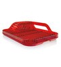 Good Luck Discovery Red Polystyrene Dish Drainer with Tray Racks