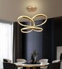 Good Times 170W |62 Cm |Height Adjustable |3 Light Mode |Modern LED Ceiling Chandelier for Living Room, Dining, Bedroom, Hall, Kitchen, Office, Luxury Decorative Lighting