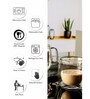 Double Wall Glass Tea/Coffee Mug Set of 2pcs