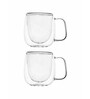 Double Wall Glass Tea/Coffee Mug Set of 2pcs