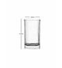 Glass Juice Tumbler Set of 6pcs
