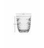 Glass Whisky Tumbler Set of 6pcs