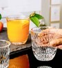 Glass Whisky Tumbler Set of 6pcs