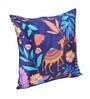 Gothic Camel Blue Abstract Silk 12x12 Inches (Set of 4) Cushion Cover