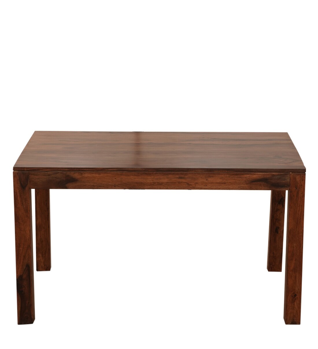 Buy Granger 4 Seater Dining Table In Natural Brown Finish By Trendsbee