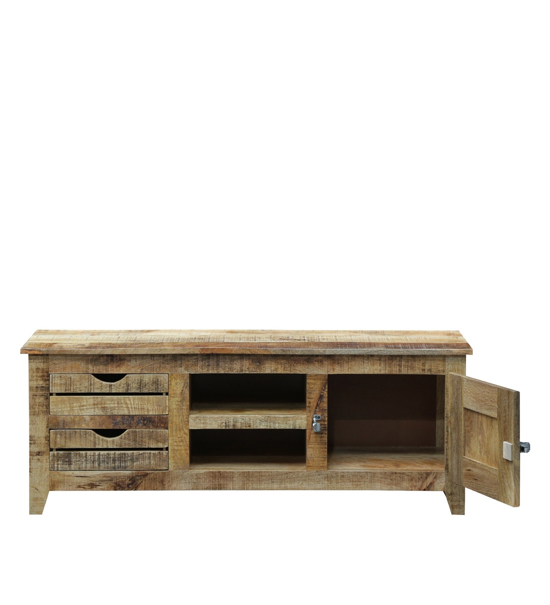 Buy Grayson Solid Wood TV Console By Bohemiana Online Industrial TV