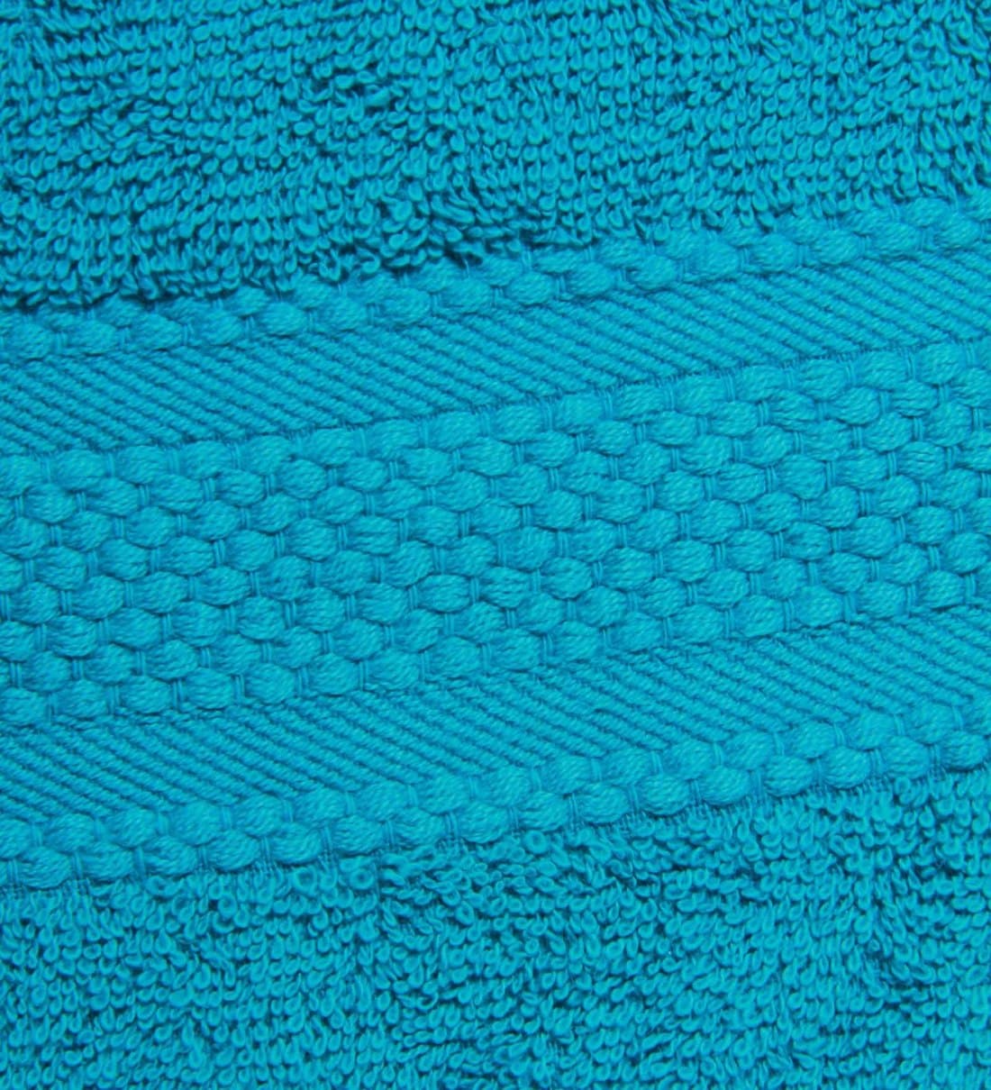 Buy Blue Cotton 370 GSM Bath Towel By Raymond Home Online Solid