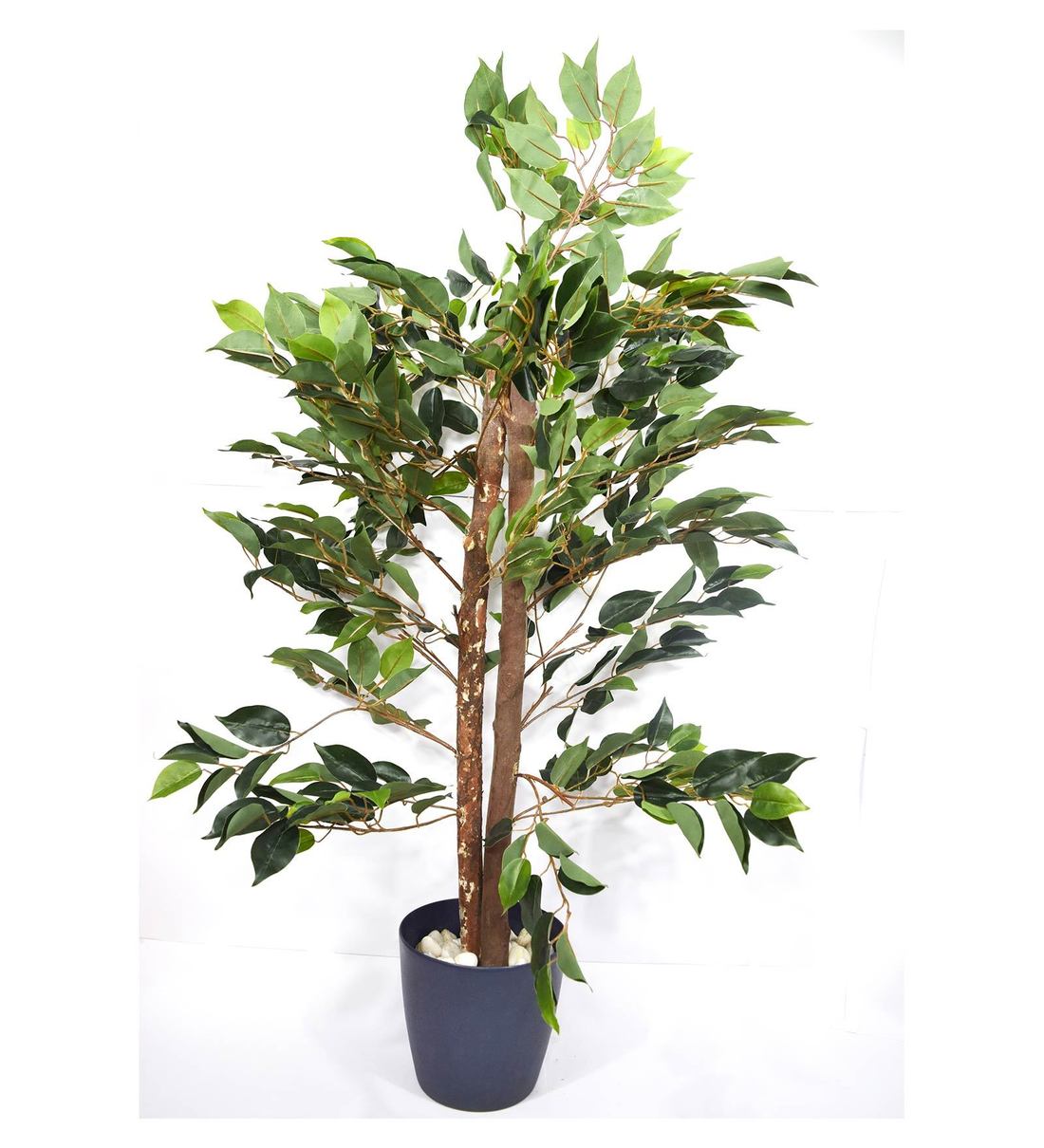 Buy Green Artificial Areca Floor Plant without Pot by Fourwalls Online