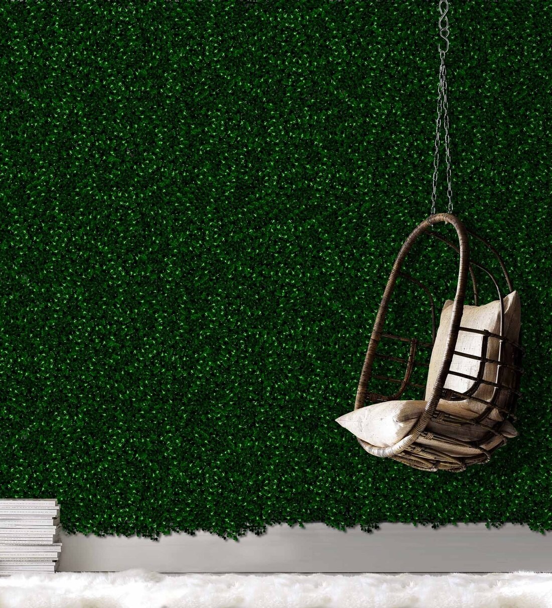 Buy Green Plastic Artificial Gardening Mats By Story@Home Online ...