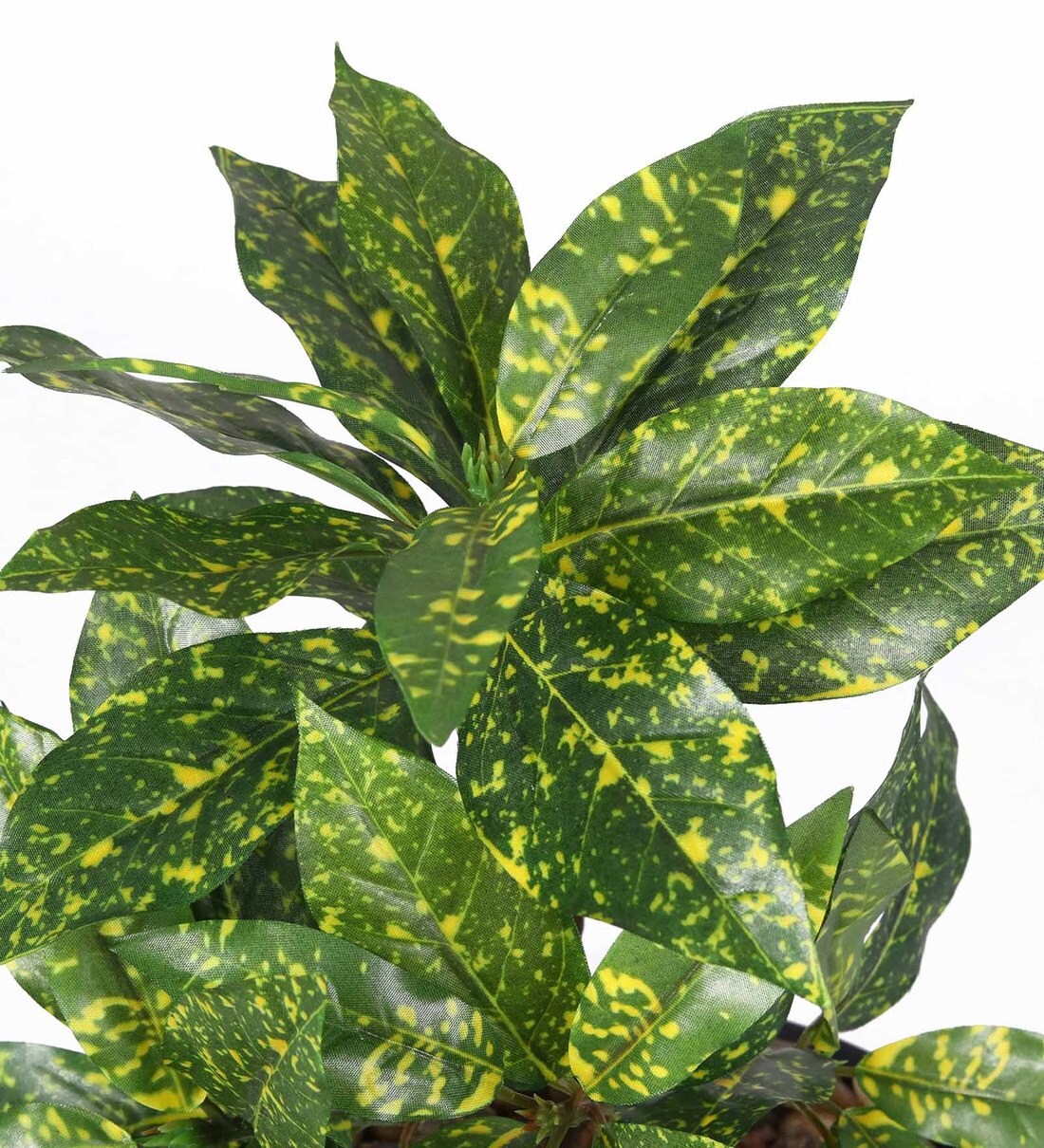 Buy Green Polyester Artificial Plant With pot by Pollination Online Artificial Plants