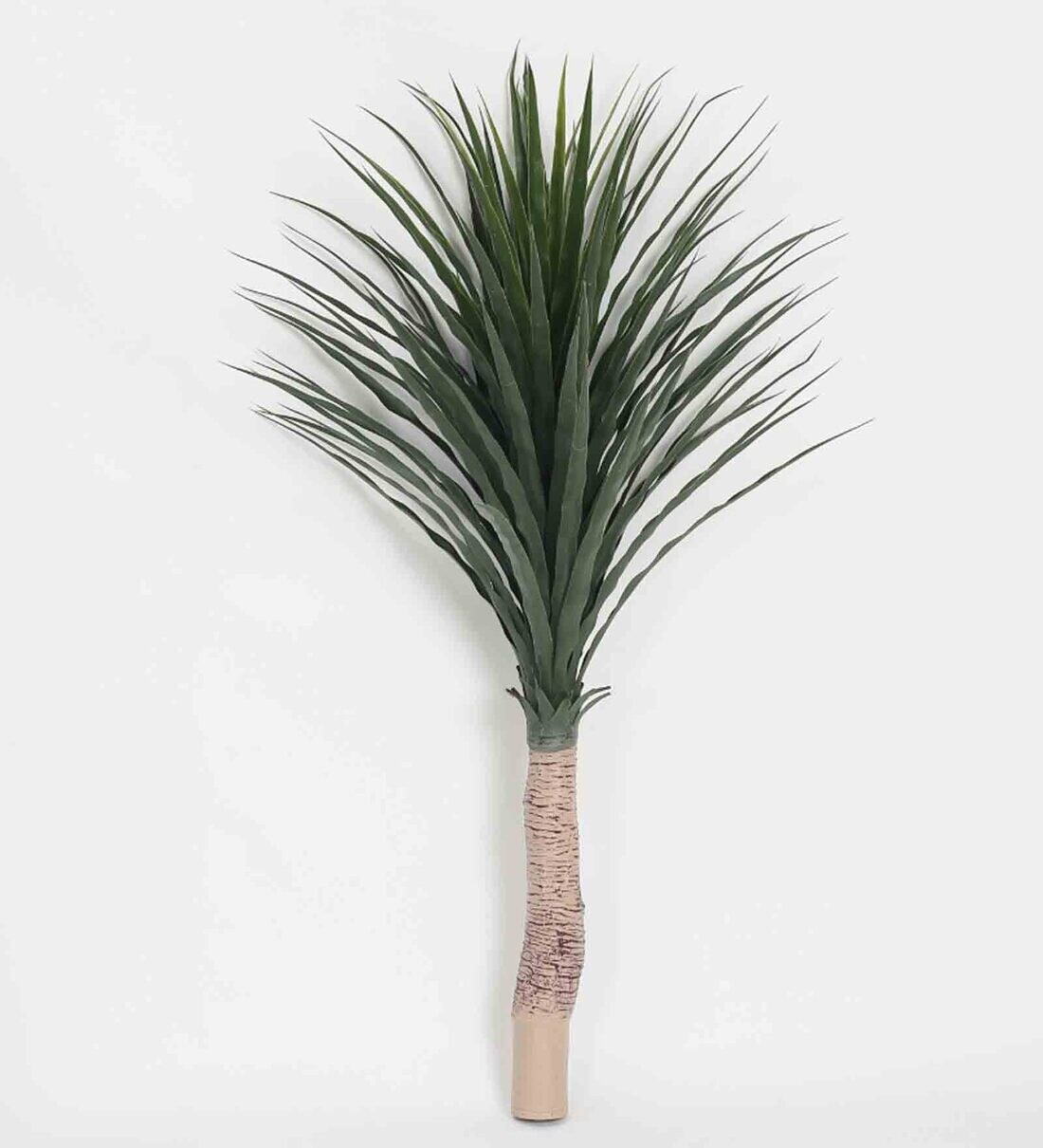 Buy Green Polyester Artificial Yucca Plant with Pot by PolliNation
