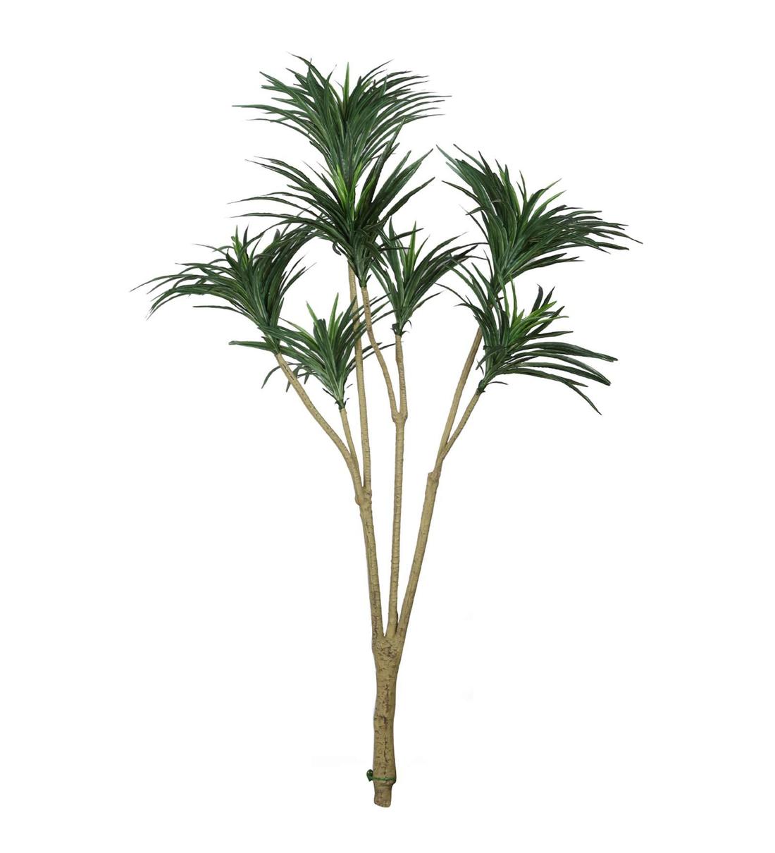 Buy Green Polyester Artificial Yucca Plant Without Pot by PolliNation