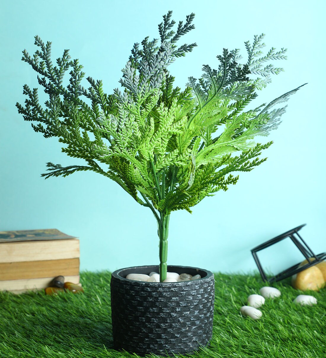 Buy Green PVC Artificial Plant Without Pot by Pollination Online Artificial Plants