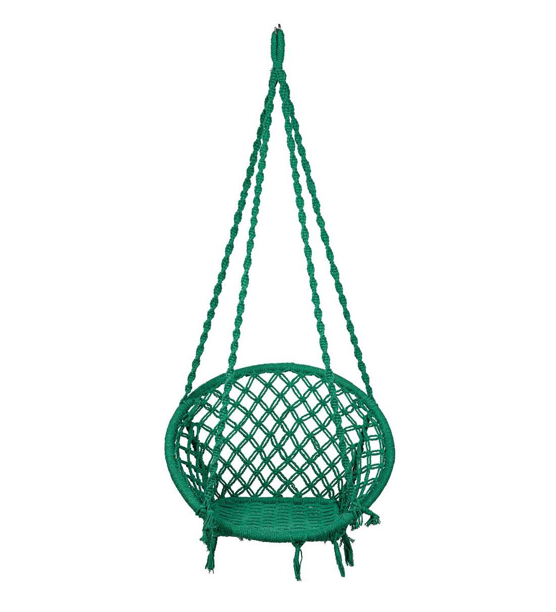 Buy Green Round Swing Swing Chair in Green color by Swingzy Online