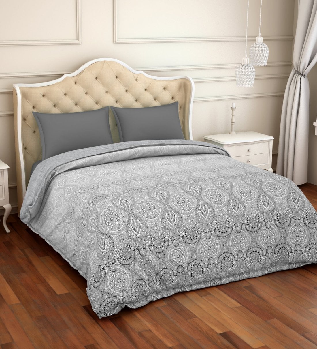 Buy Cotton Single Bed Heavy Winter Comforter by Spaces Online Single