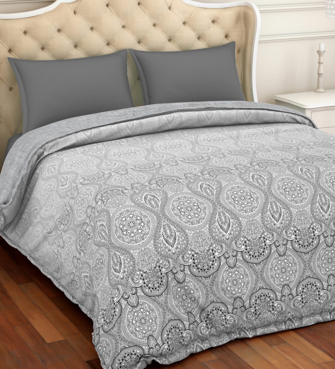 Buy Cotton Single Bed Heavy Winter Comforter by Spaces Online Single