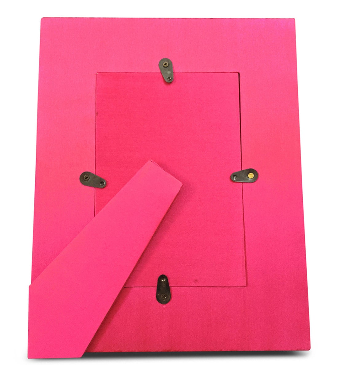 Buy Grey MDF Wood 8 x 0.5 x 10 Inch Floral Photo Frame from Sej by