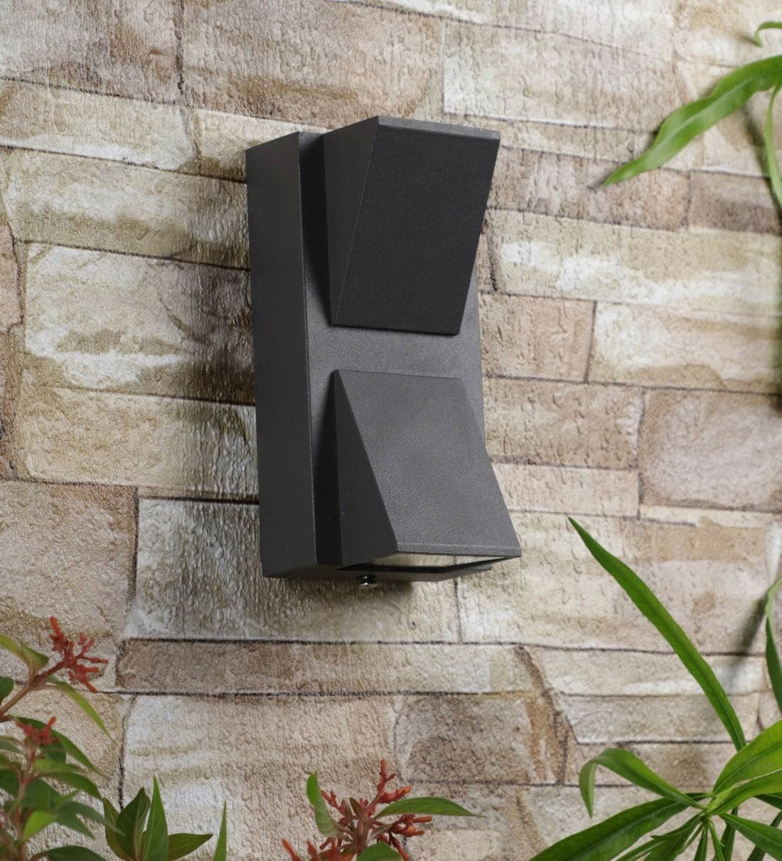 Buy Grey Metal Outdoor Wall Light By Eliante By Jainsons Lights Online