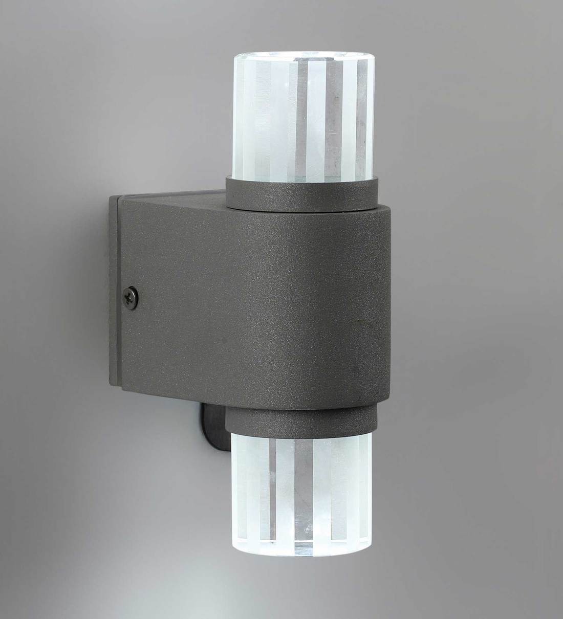 Buy Grey Metal Outdoor Wall Light By Eliante By Jainsons Lights Online