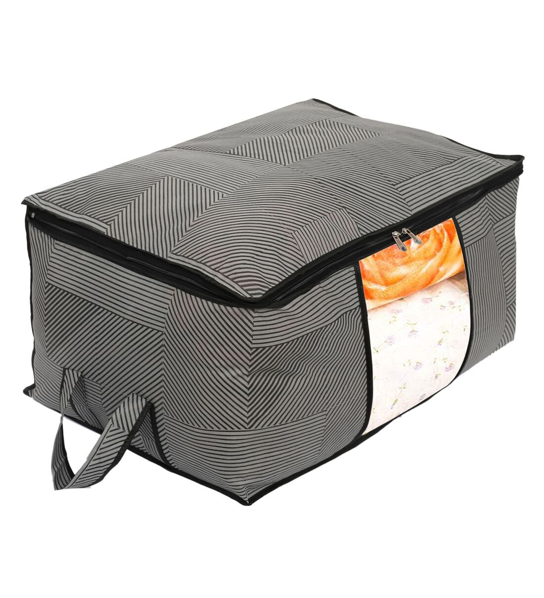 Buy Grey Non Woven Foldable Underbed Organizer By Kuber Industries at ...