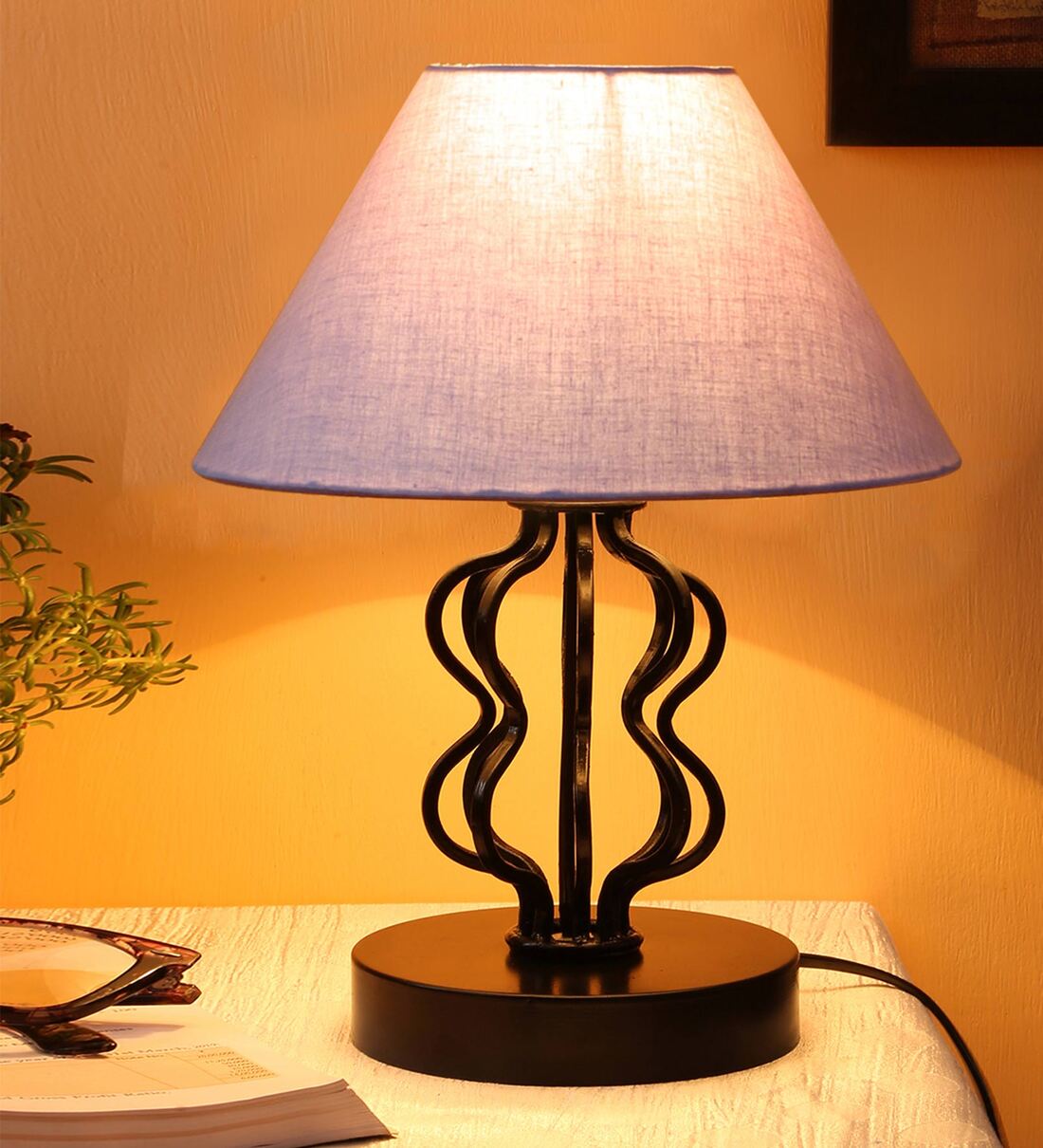 Buy Grey Shade Table Lamp With Iron Base By New Era at 69 OFF by New Era Pepperfry
