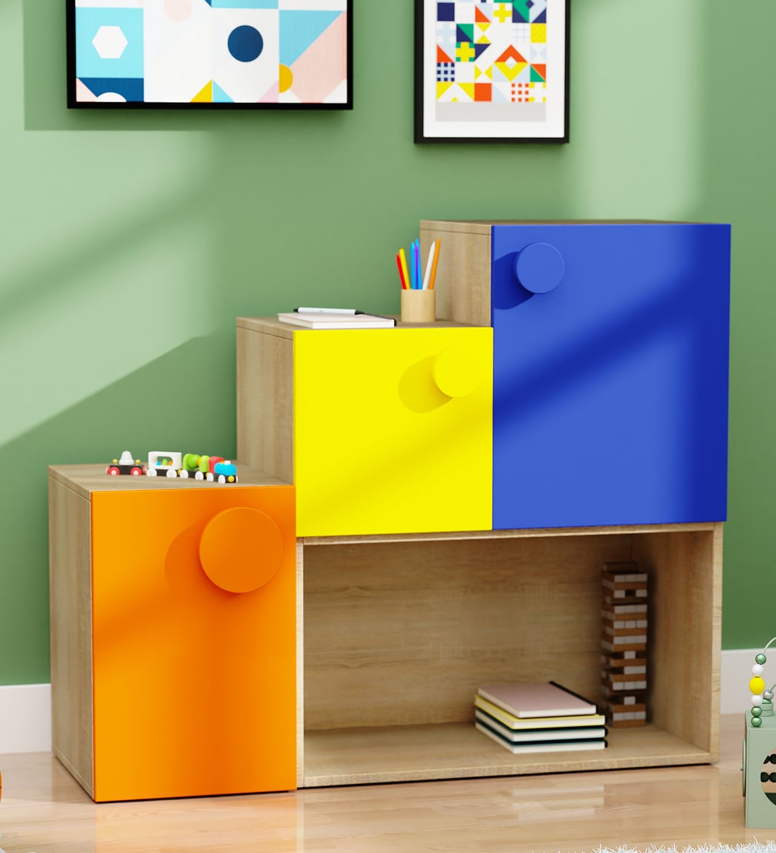 buy-growing-up-kids-storage-cabinet-in-oak-multi-colour-at-20-off-by