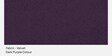 Gracious Velvet  Fabric 3 Seater Sofa In Dark Purple Colour