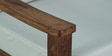 Graz Sheesham Wood 3 seater Sofa in Provincial Teak Finish Graz Sheesham Wood 3 seater Sofa in Provincial Teak Finish