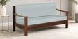 Graz Sheesham Wood 3 seater Sofa in Provincial Teak Finish Graz Sheesham Wood 3 seater Sofa in Provincial Teak Finish