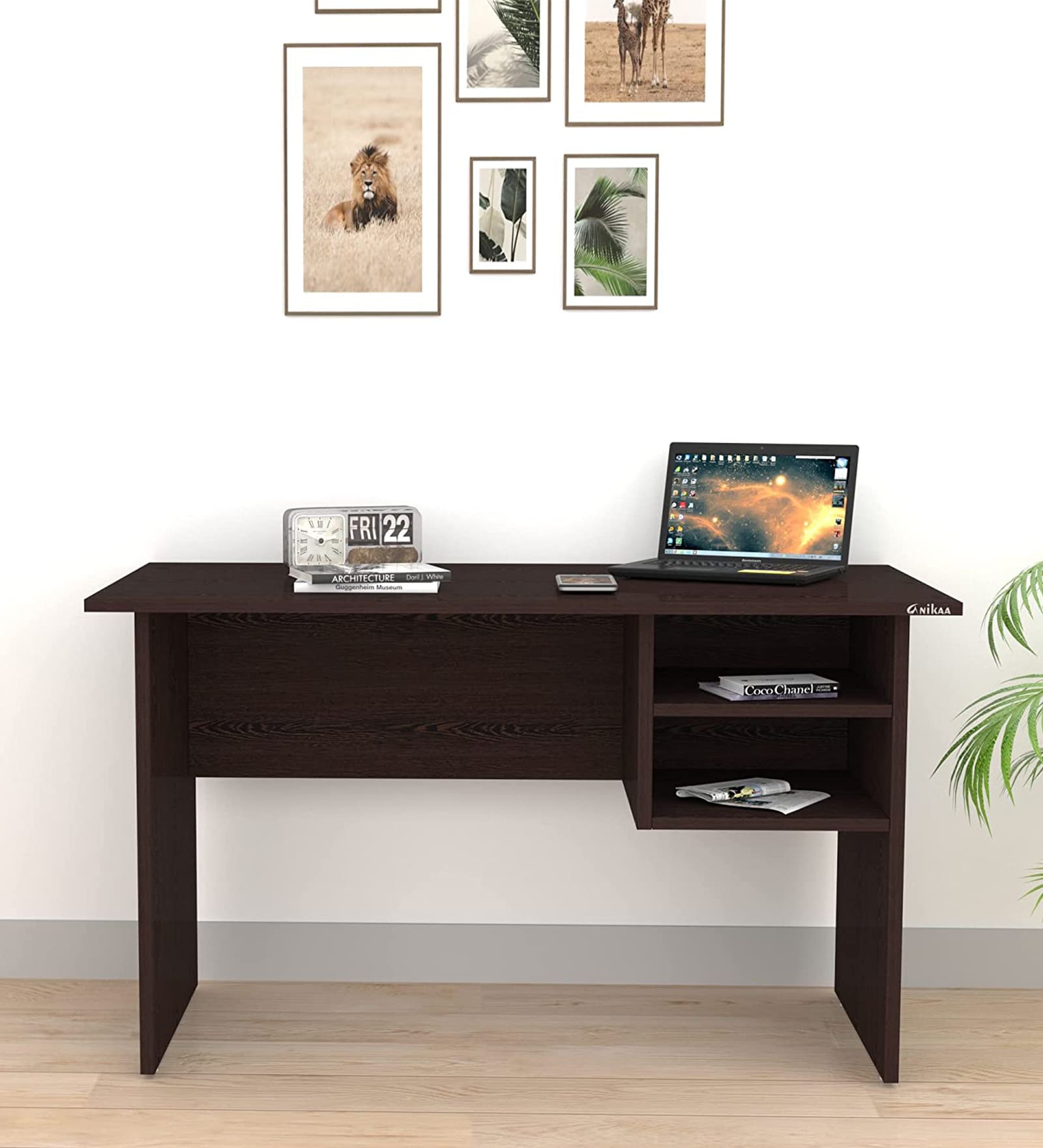 Grady Writing Table in Wenge Finish