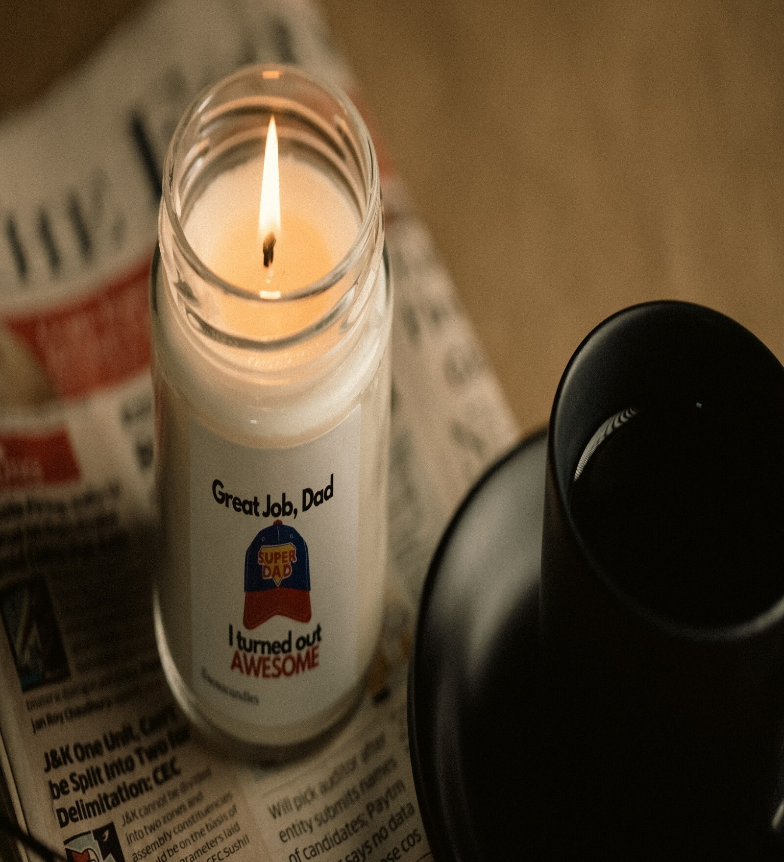 Buy Great Job Dad White Soy Wax Scented Candle at 100 OFF by Sosa