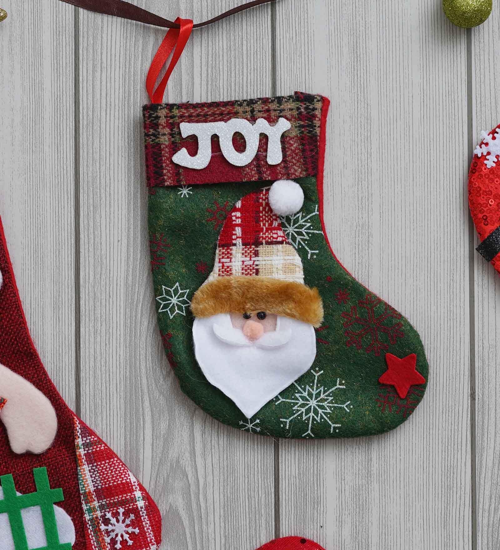 Green Cotton Christmas Decorations