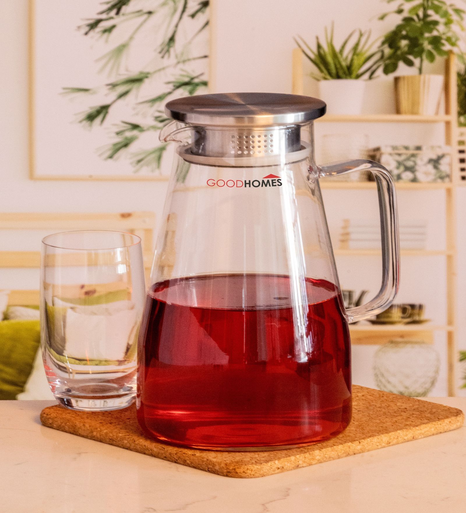 Elegant Glass Jug