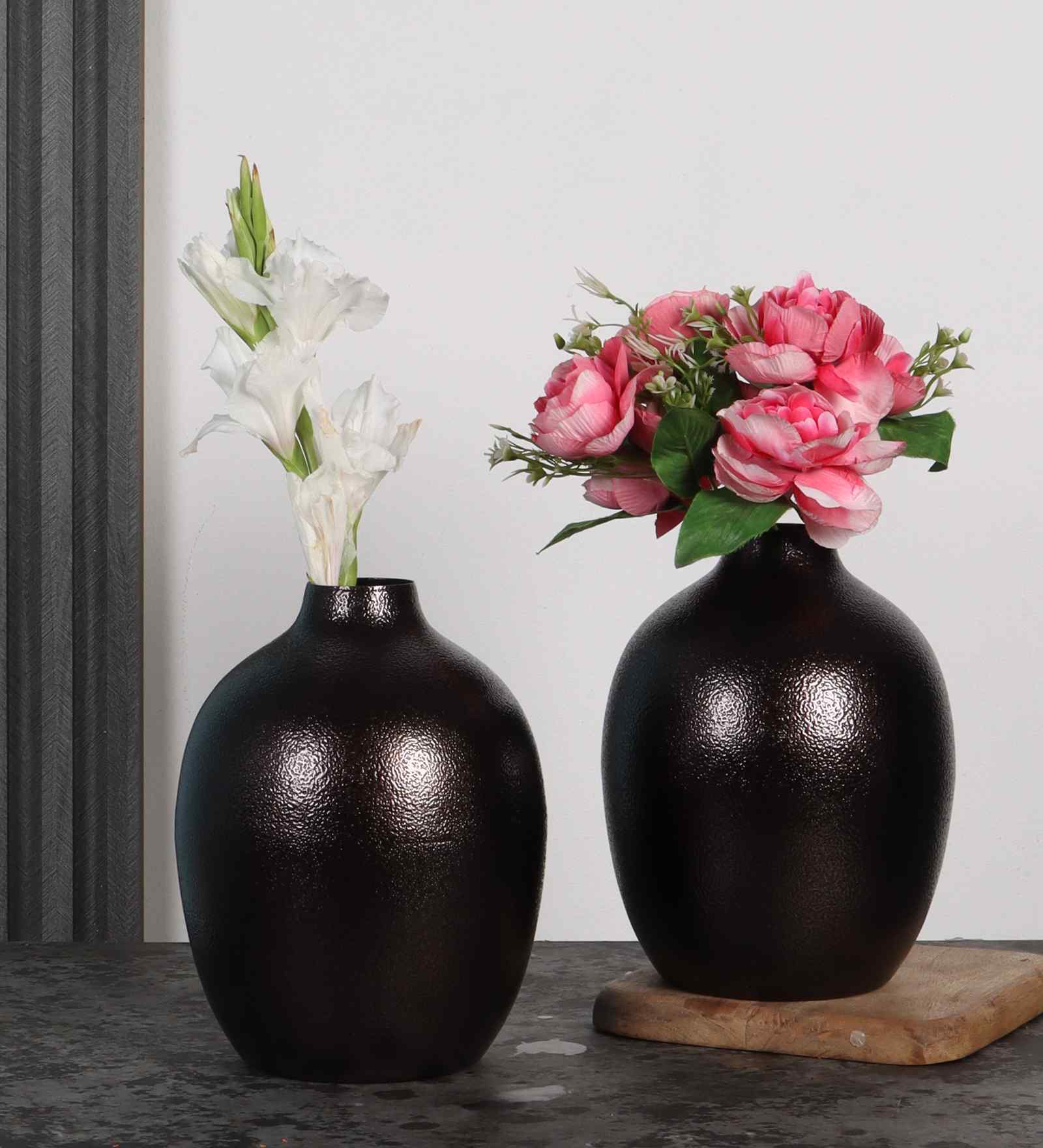 Green Jug Pot Planter Set of 2