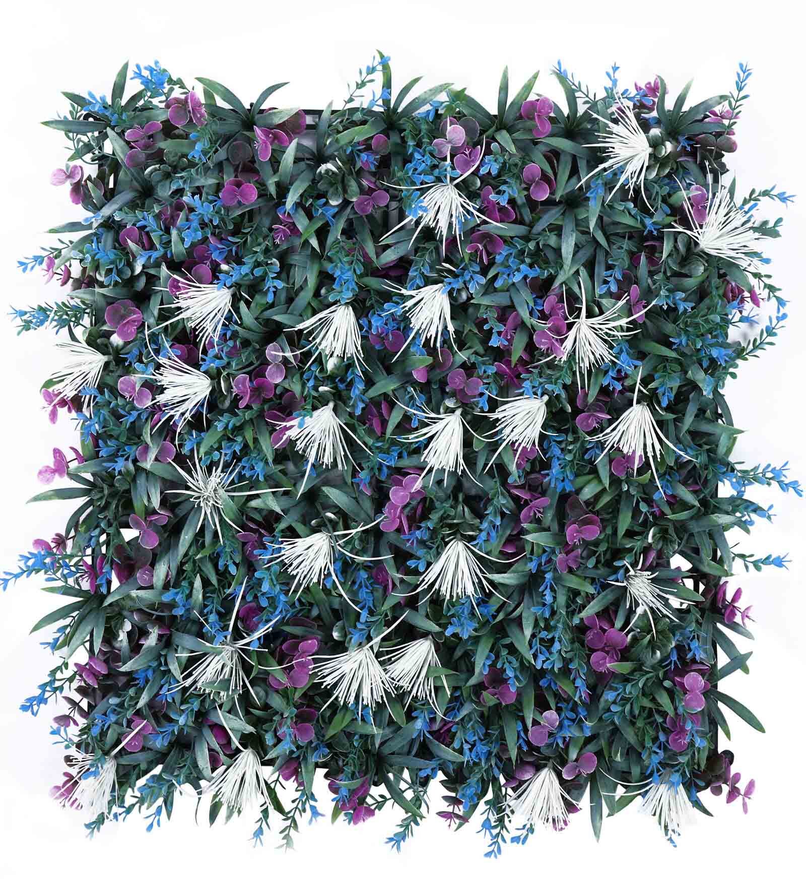 Multicolor Mixed Floral Nylon Decorative 40X40 Inches Artificial Grass