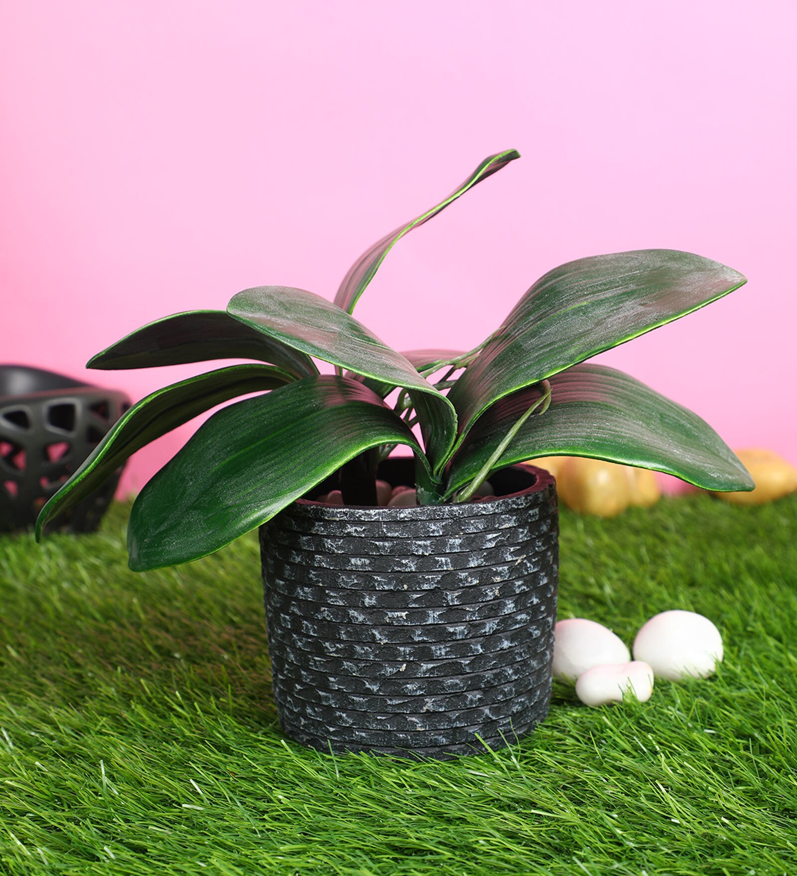 Buy Green PVC Artificial Plant Without Pot by Pollination at 37 OFF by