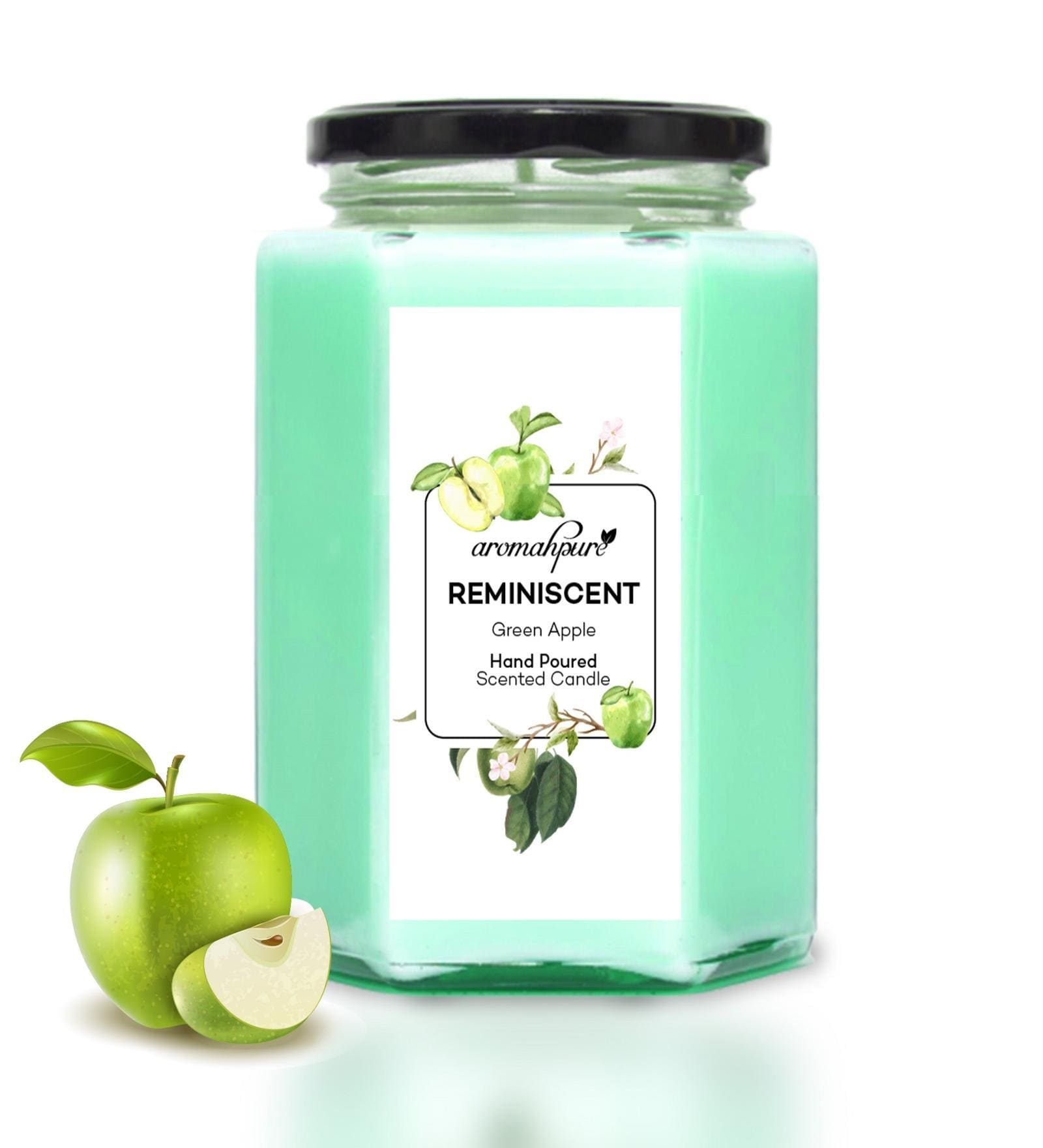Hexa Green Soy Wax Scented Candle