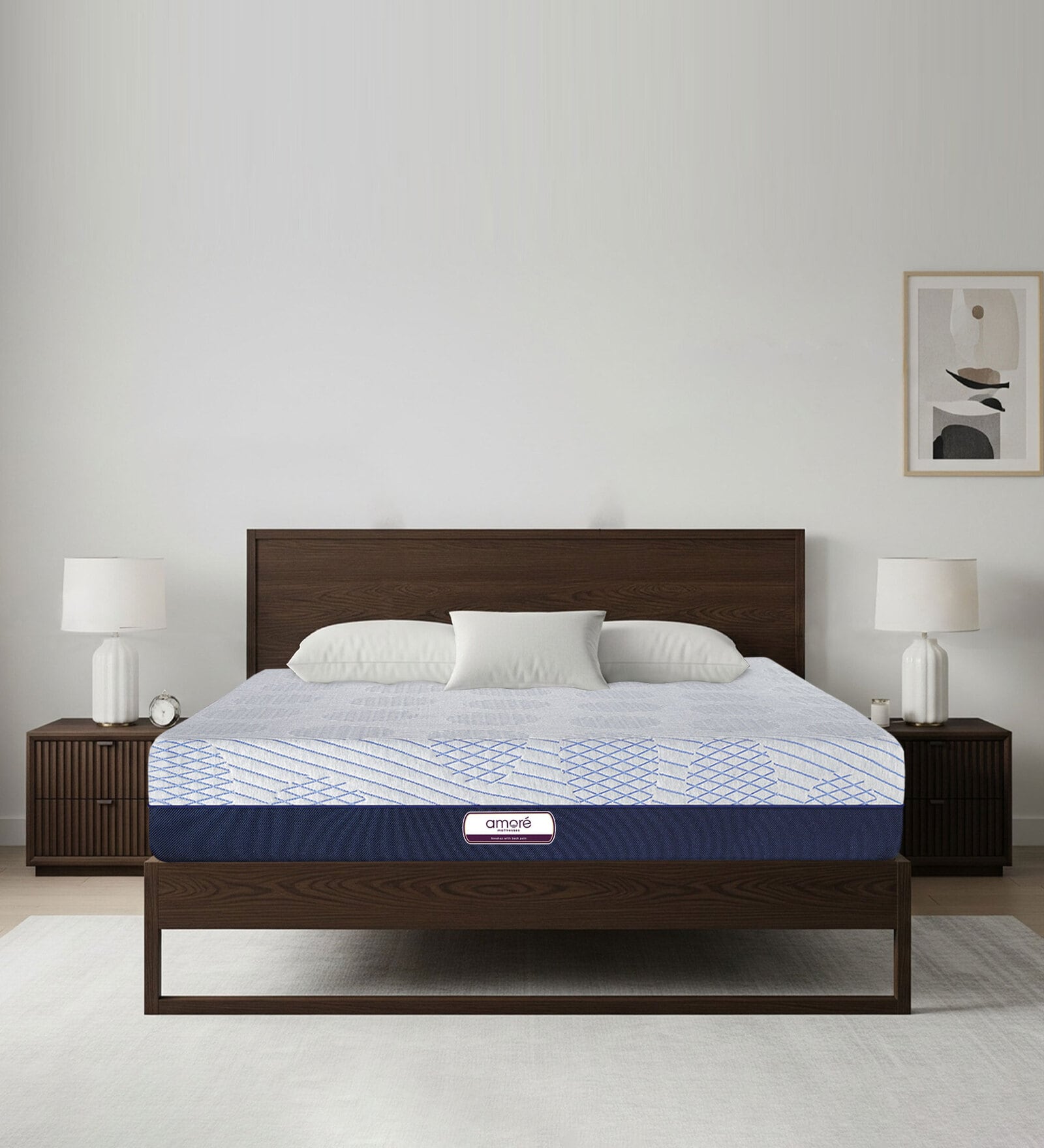 Green Tea Orthopaedic 5 Inch Hybrid Latex Queen Size Mattress