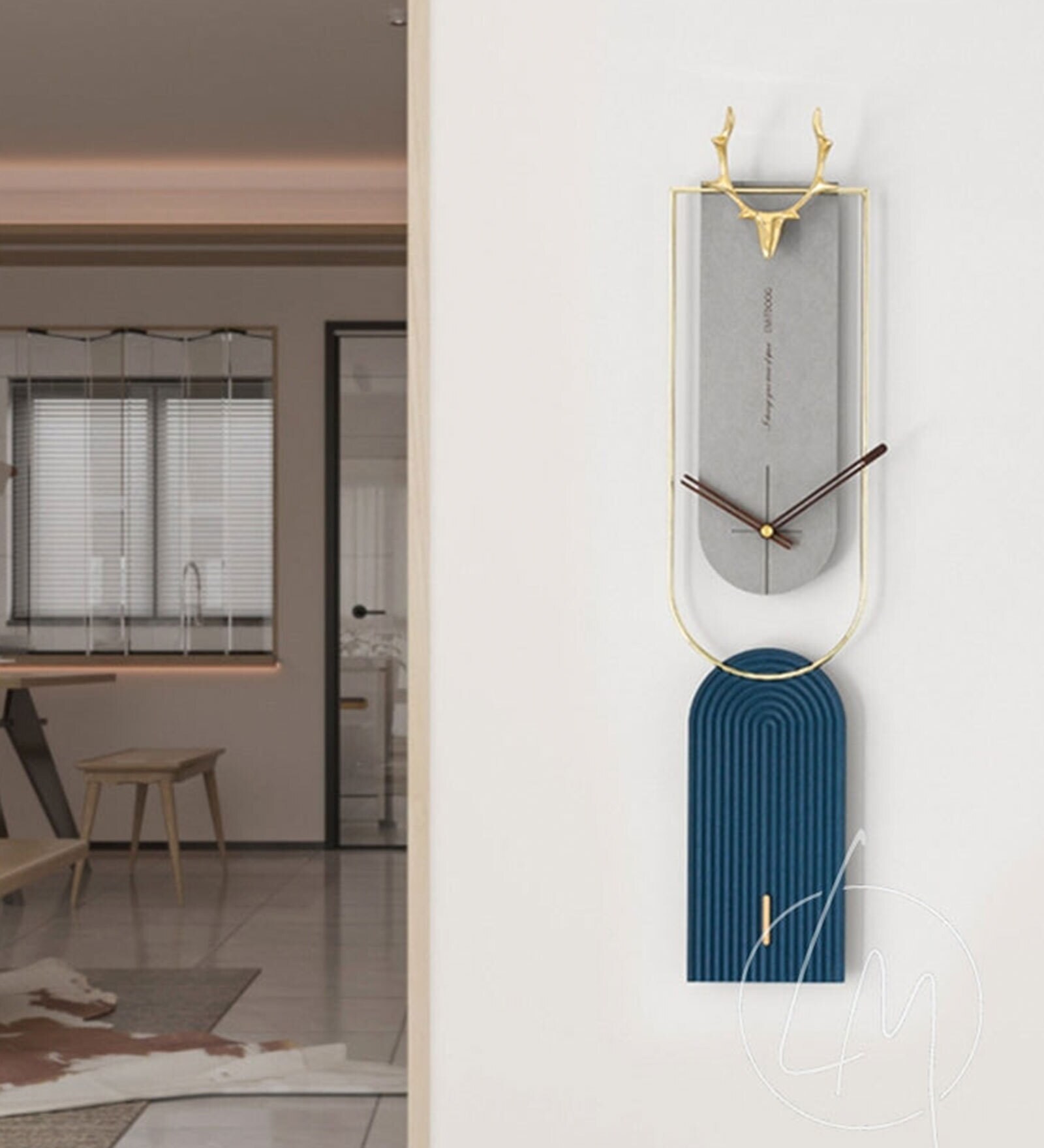 Buy Multicolour Glass Novelty Wall Clock at 6 OFF by La Muse Pepperfry