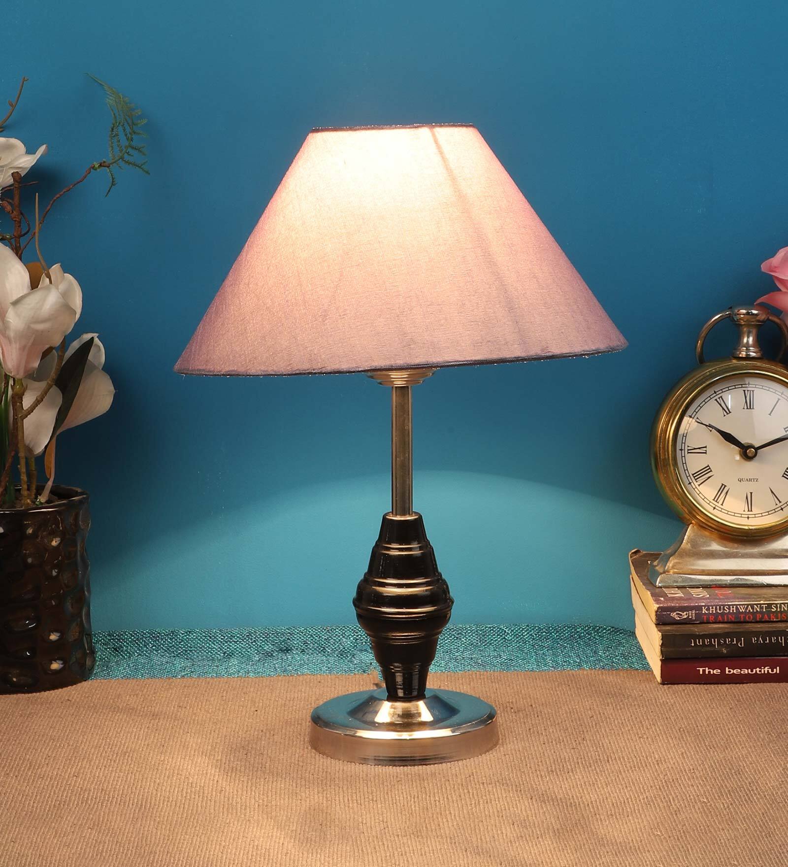 Grey  Shade With Black & Crome Base