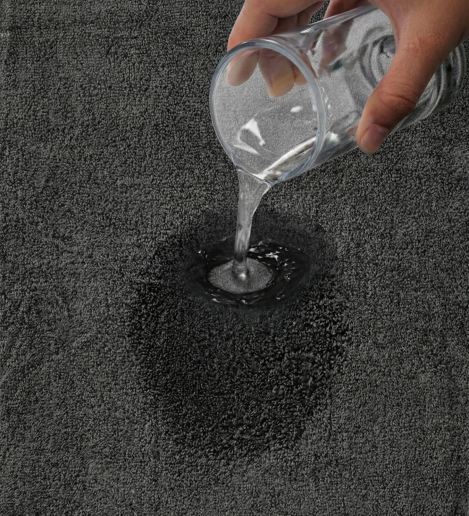 Grey 100% Cotton 380 Gsm Bath Towel