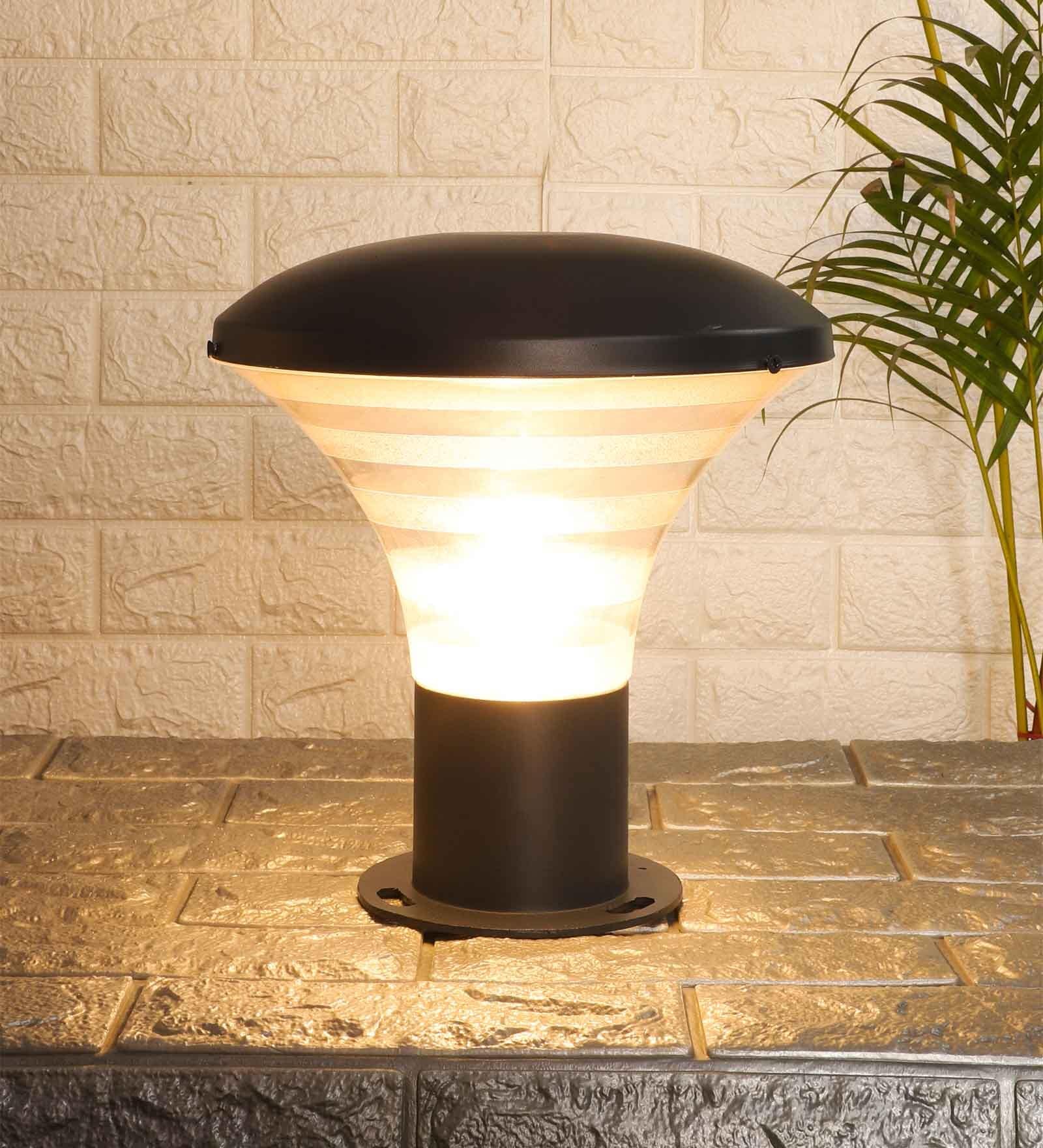 Grey Acrylic Gate Light