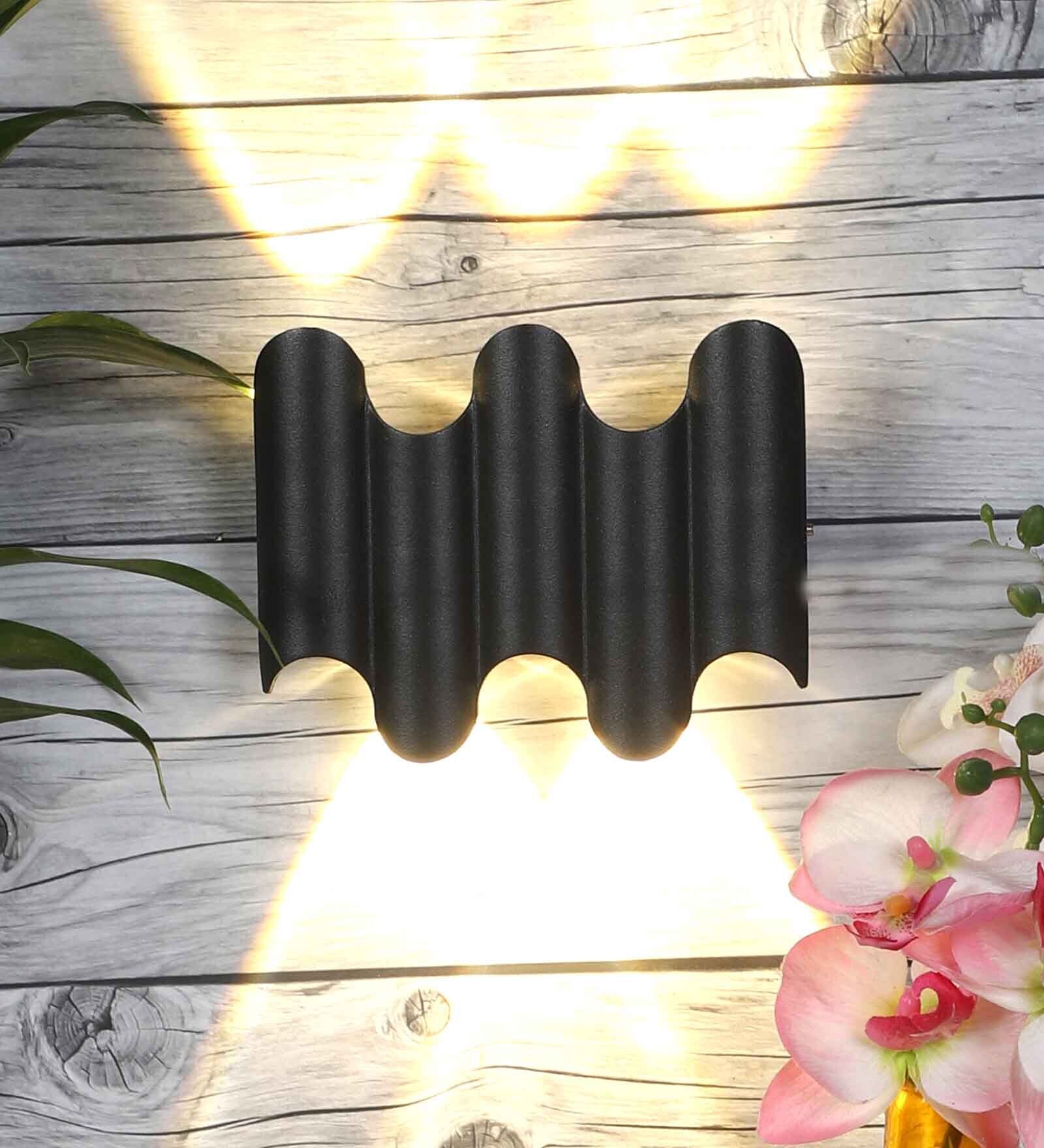 Grey Aluminium 6 Watt LED Outdoor Wall Light