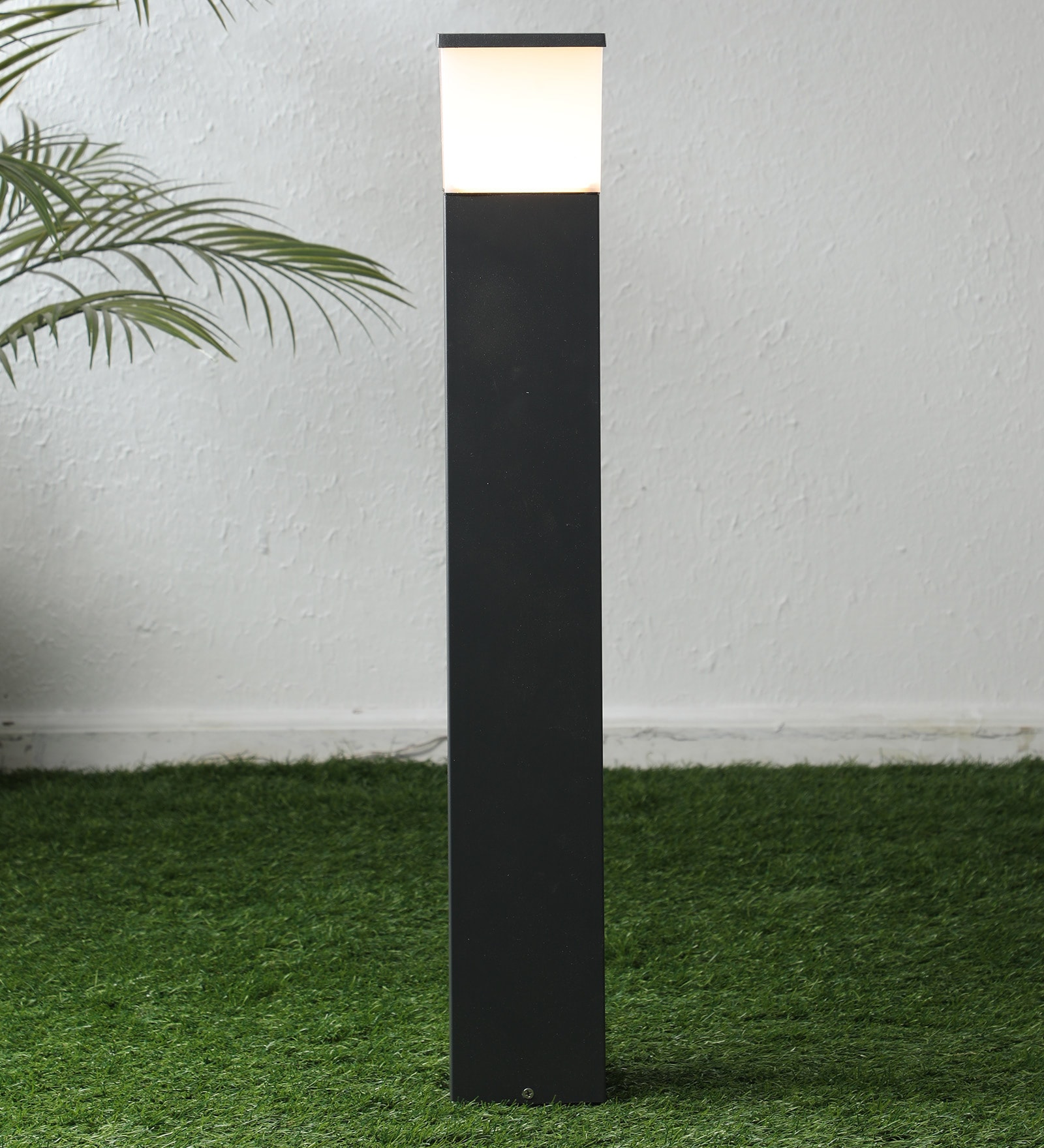 Grey Metal Garden Light