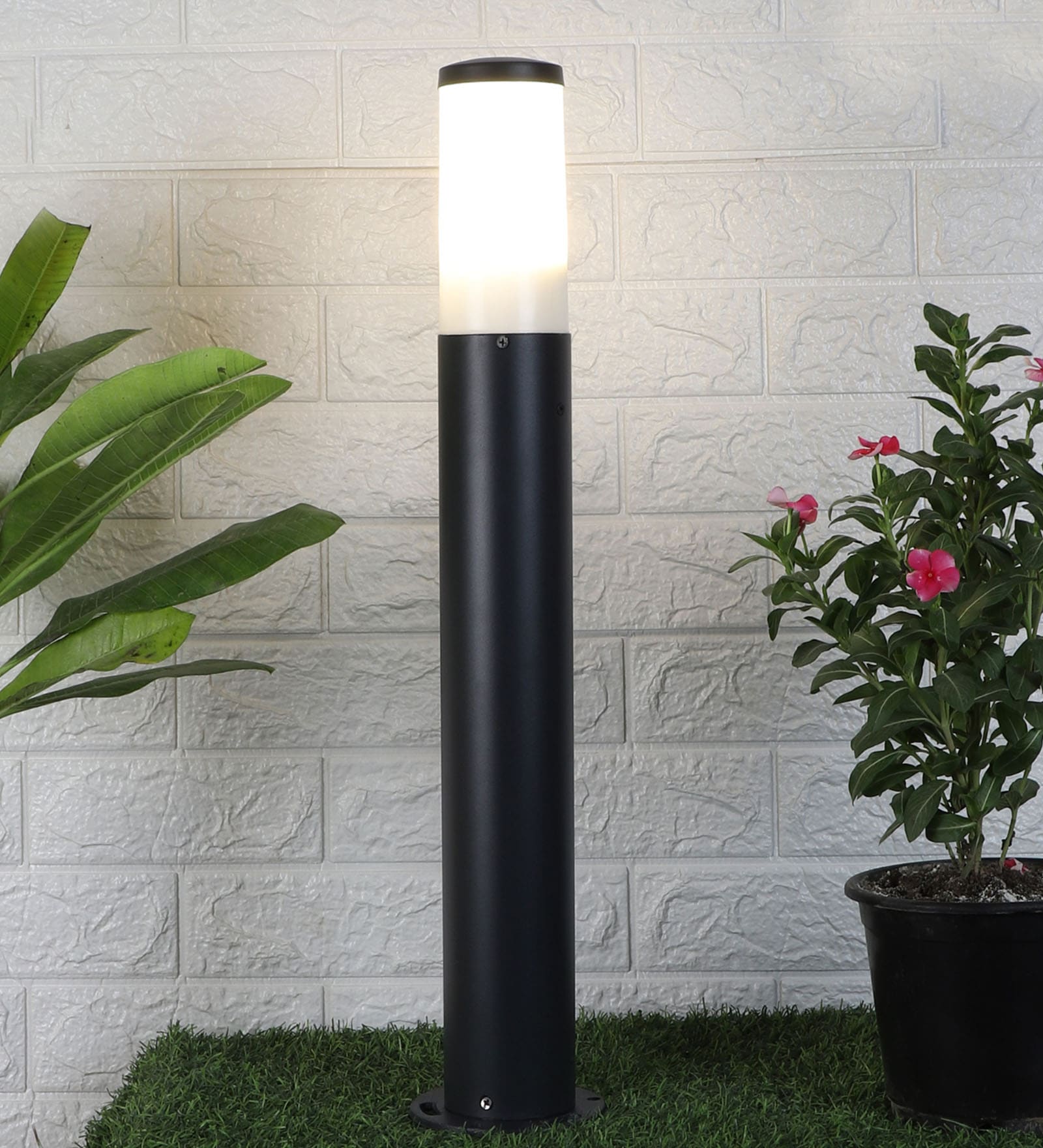 Kronos Grey Aluminium Garden Light